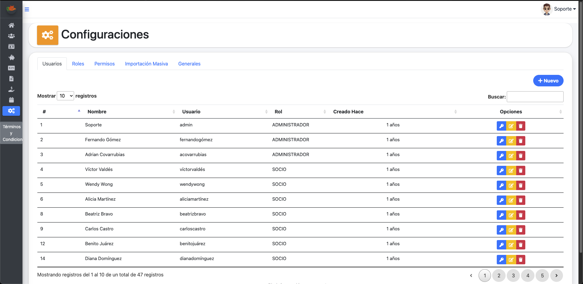 App Ahorro Zorros — captura 10