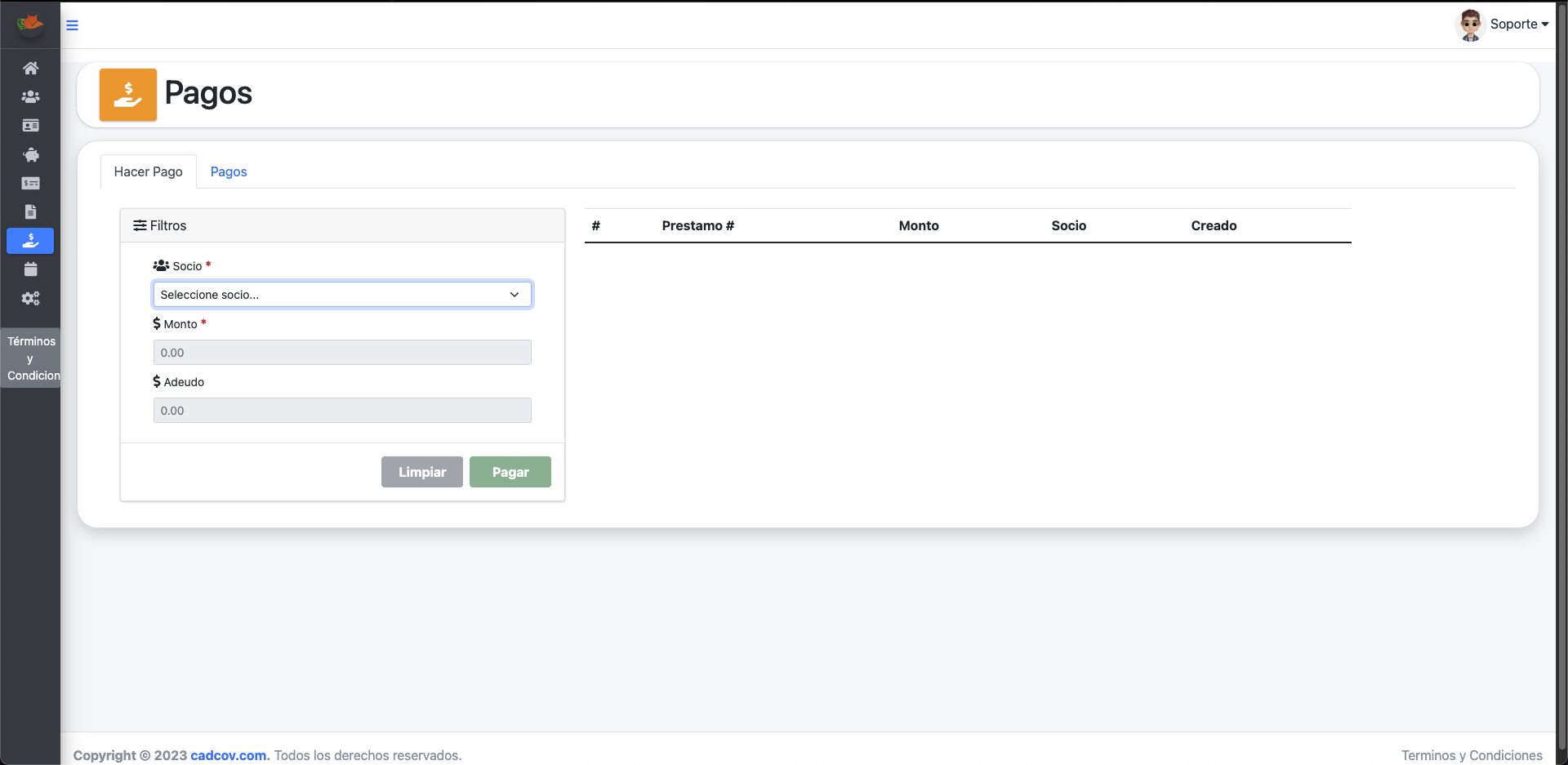 App Ahorro Zorros — captura 8